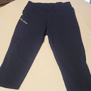 Neleus womens Leggings compression  dark blue